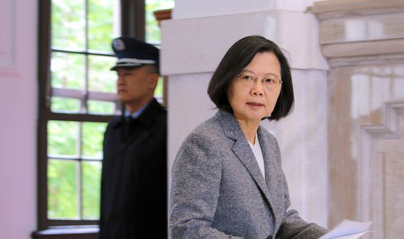 Chine Conflit à Taiwan Tsai Ing-wen