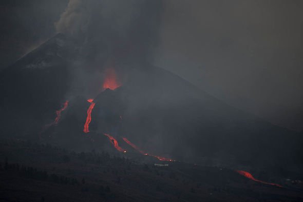Le volcan de La Palma : Cendres