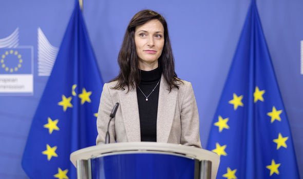 La commissaire européenne Mariya Gabriel