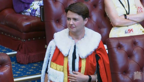 Chambre des Lords : Ruth Davidson