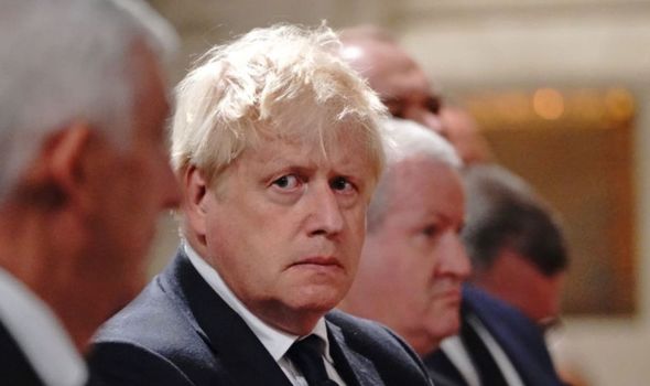 Le Premier ministre Boris Johnson