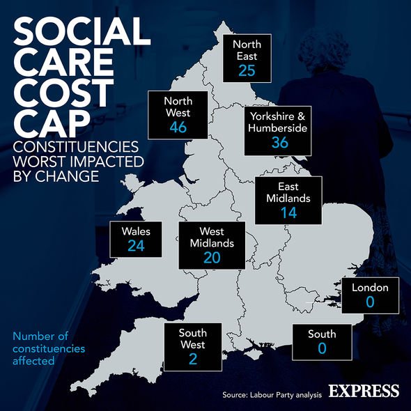 Plafond des coûts des soins sociaux : les circonscriptions les plus touchées par le changement