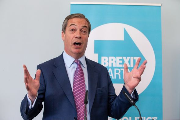 Nigel Farage, ancien chef de l'UKIP et du Brexit Party