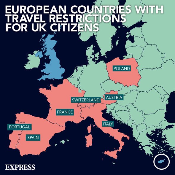 Dernier verrouillage en Europe: restrictions de voyage en Europe