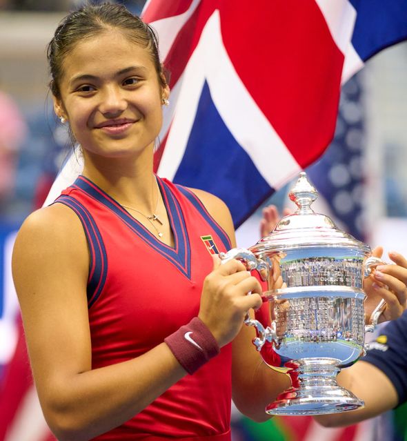 La victoire d'Emma Raducanu à l'US Open est également en tête de liste