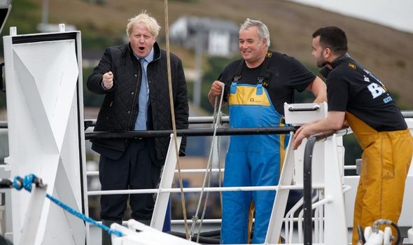 brexit boris johnson pêche 