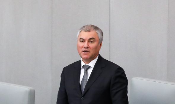 Le président de la Douma d'Etat, Viatcheslav Volodine.