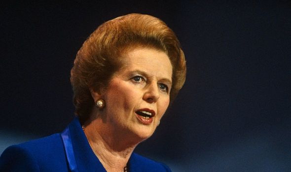 L'ancien premier ministre Margaret Thatcher
