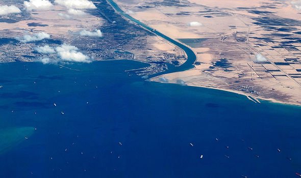Nouvelles du canal de Suez :