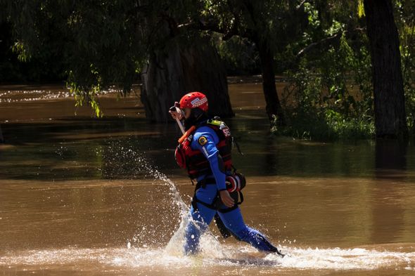 Photo d'une précédente inondation en Australie