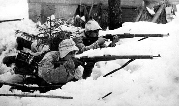 Les troupes finlandaises dans la guerre d'hiver