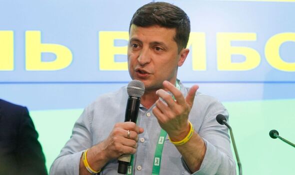 Président : L'Ukrainien Zelensky en campagne électorale