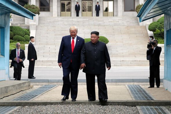 Donald Trump et Kim Jong-un en 2019.