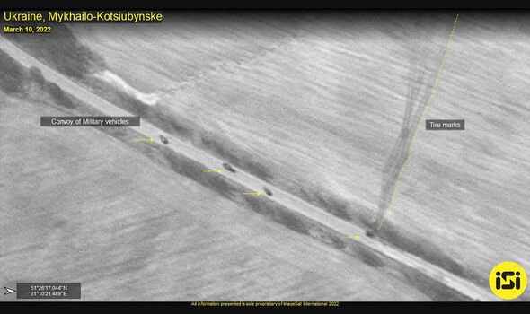 Images satellite de l'Ukraine