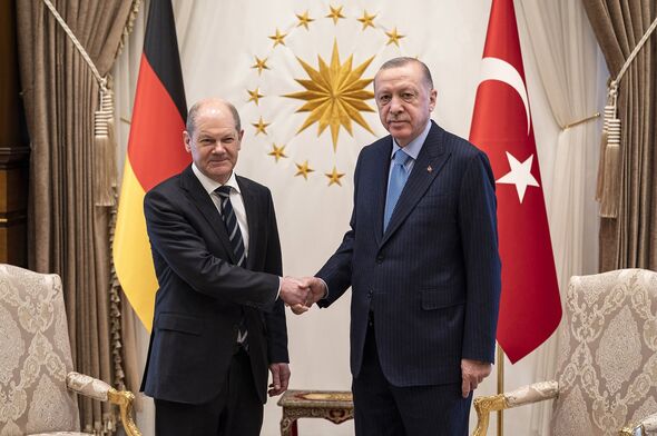 Erdogan et Scholz