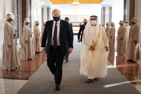 Boris Johnson est en Arabie Saoudite