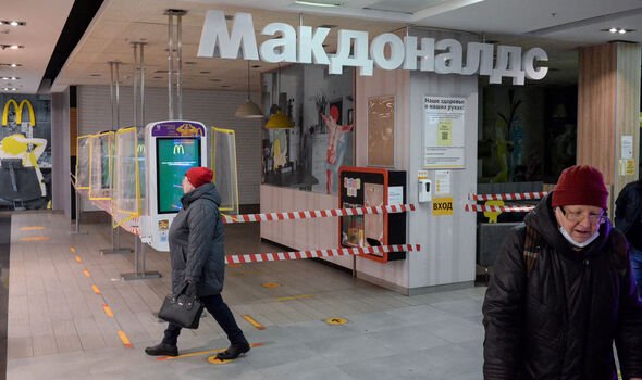 McDonald's a fermé la Russie