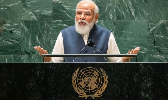 Narendra Modi à l'ONU