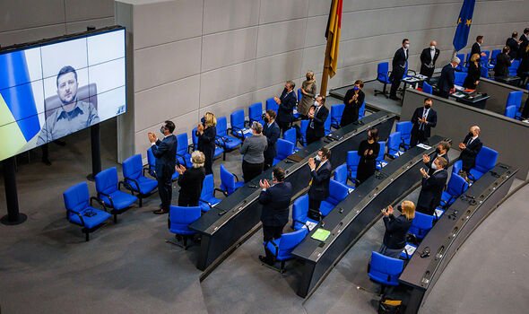 Discours de Zelensky au Bundestag