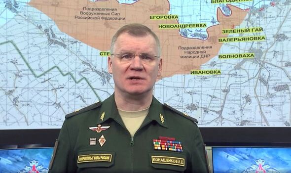 Igor Konashenkov du ministère russe de la défense.