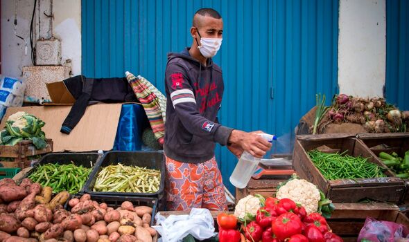 Commerce de fruits et légumes au Maroc