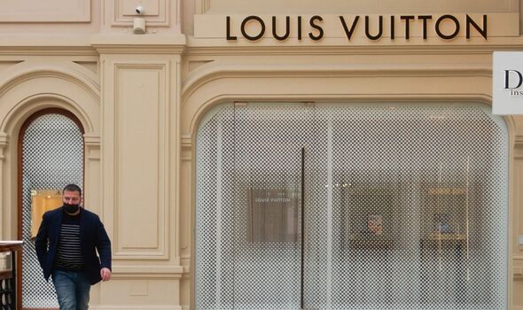 Magasin Louis Vuitton à Moscou