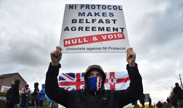 Manifestation à Belfast