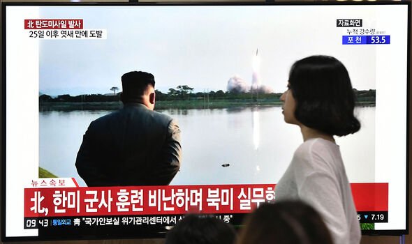 Kim lance un missile