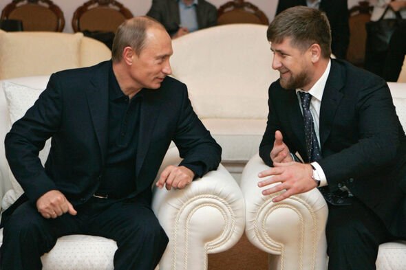 Vladimir Poutine et Ramzan Kadyrov