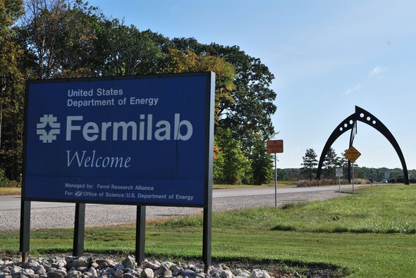 L'entrée du Fermilab