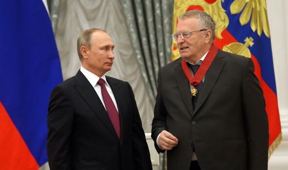 Jirinovsky et Poutine
