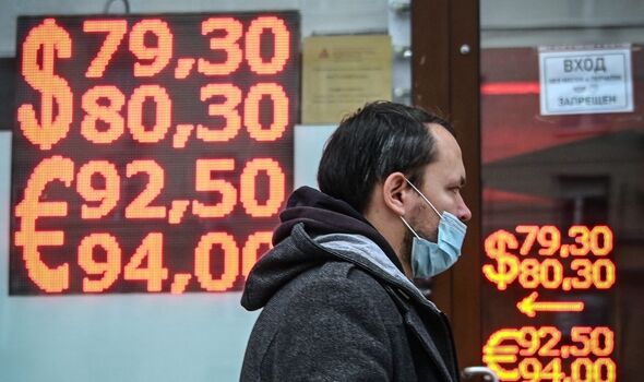 Économie russe - chute du rouble