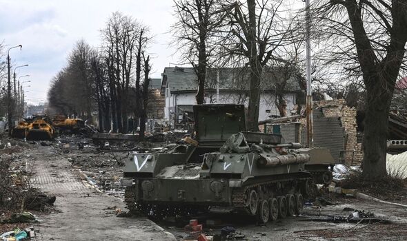 Scènes de crimes de guerre à Bucha, Ukraine