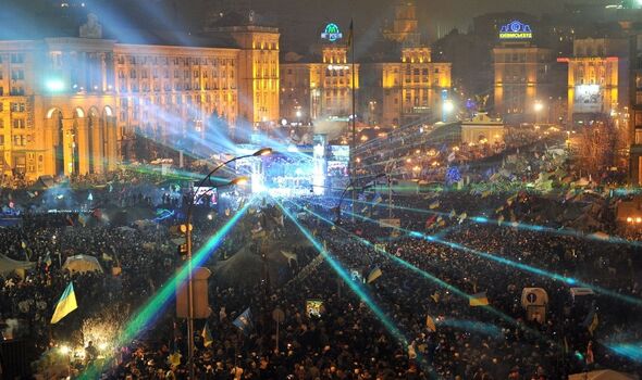 Ukraine : Les images ont été prises le soir du Nouvel An en 2013