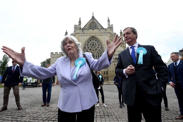 L'ex-ministre conservatrice Ann Widdecombe a rejoint le parti du Brexit de Nigel Farage en 2019.