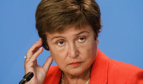 Directrice générale du Fonds monétaire international (FMI) Kristalina Georgieva