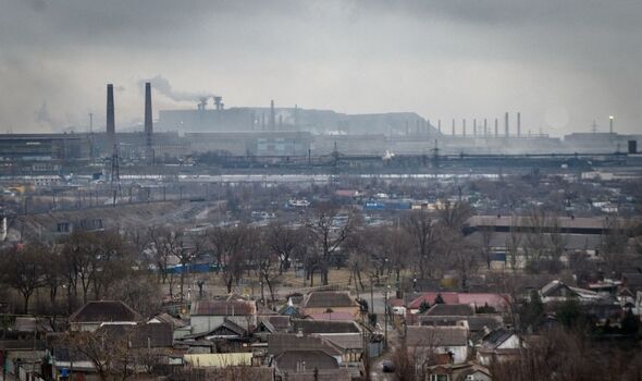 L'usine d'acier Azovstal à Mariupol