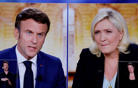 Emannuel Macron et Marine Le Pen