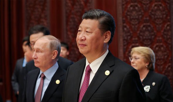La Chine : Ces dernières années, la Chine et la Russie ont entretenu des liens diplomatiques élevés.