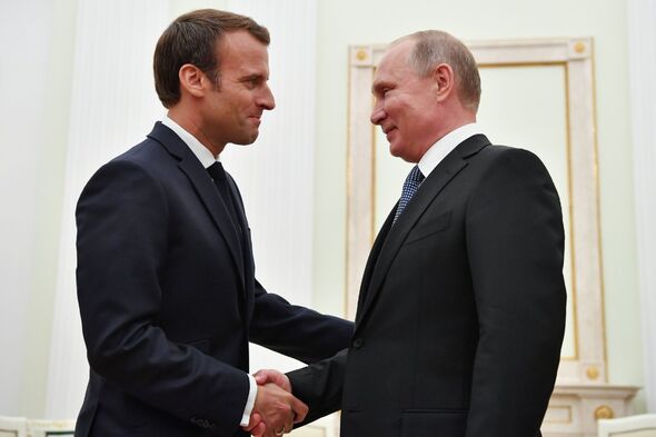 Macron et Poutine en 2018