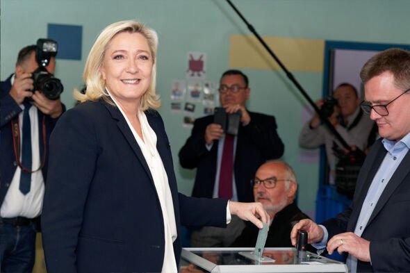 Marine Le Pen vote