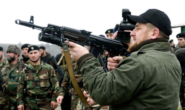 Ramzan Kadyrov, chef de la région russe de la Tchétchénie et allié fidèle du président Poutine.