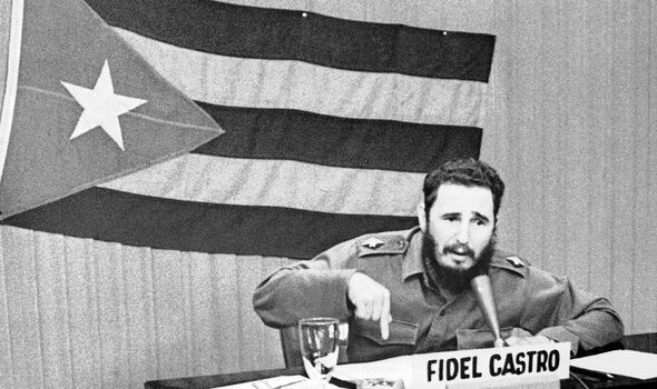 Le leader cubain Fidel Castro