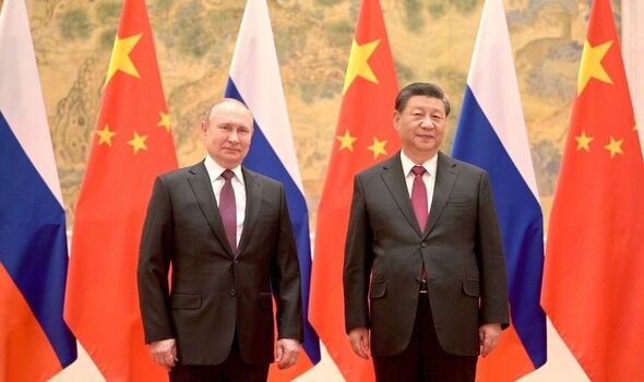 Xi Jinping Vladimir Poutine