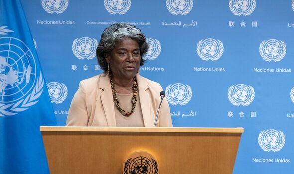 Linda Thomas-Greenfield, ambassadrice des Etats-Unis auprès de l'ONU.