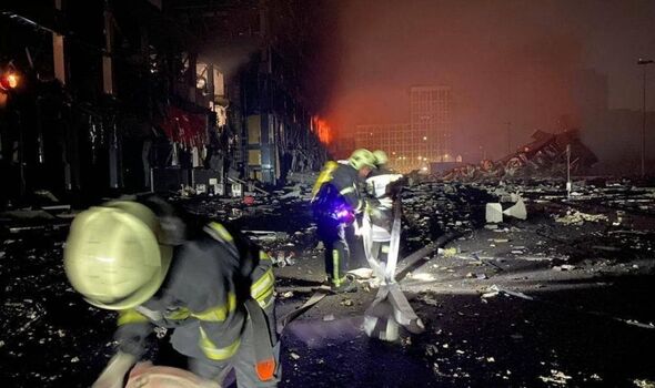 Bombardements en Ukraine