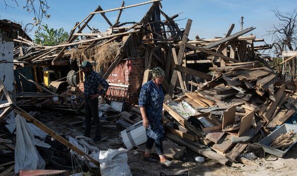 Destruction en Ukraine