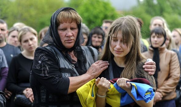Pleurs ukrainiens 