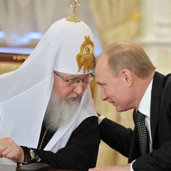 Patriarche Kirill Ier et Vladimir Poutine