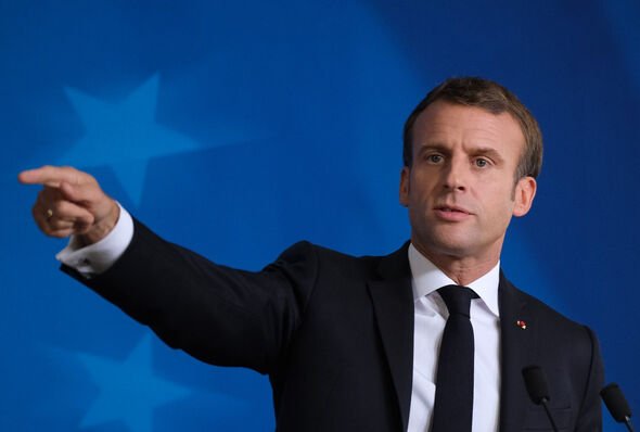 Le président français Emmanuel Macron.